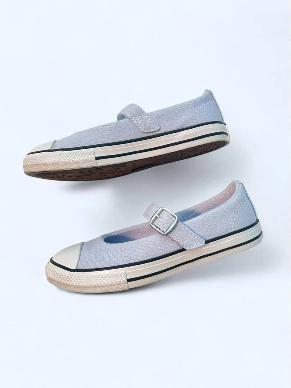 Converse Kids Light Pink Mary Jane Canvas Sneaker